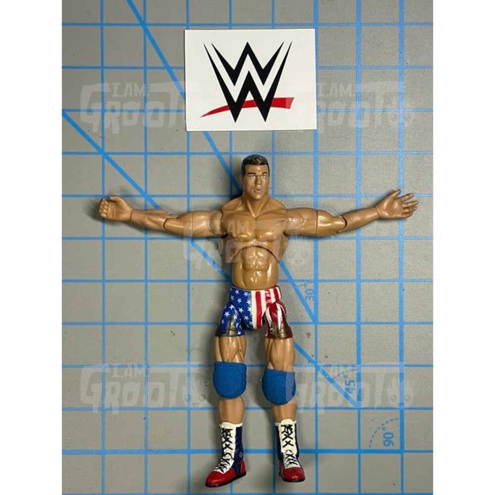 WWE Kurt Angle Action Figure Titan Tron 2000 Jakks Pacific WWF Vintage Wrestling
